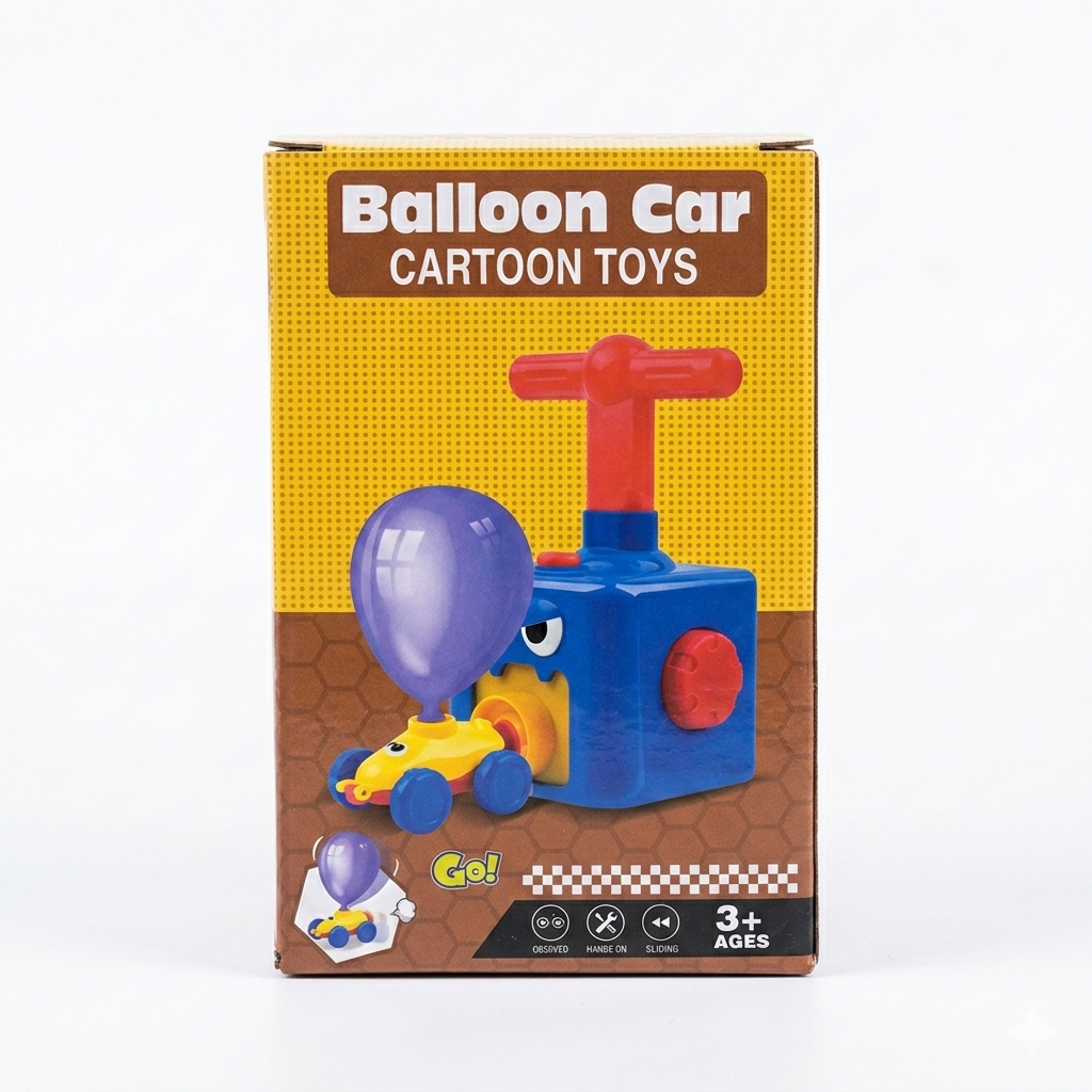 Balloon Launcher Car Toy - Image 2
